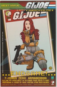 G.I. Joe: America's Elite #3 (Sep 2005, Devil's Due Publishing), VFN-NM (9.0)