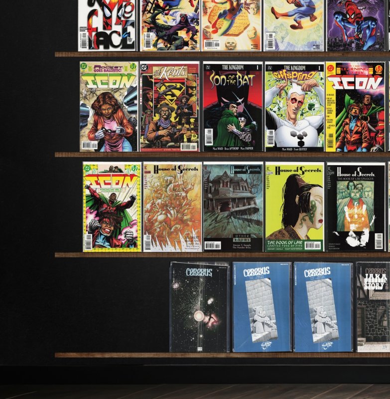 Huge Lot 130+ Comics with Green Lantern, Icon, Peter Parker: Spider-Man & More!