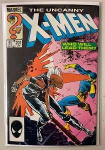 Uncanny X-Men #201 Direct Marvel 1st Series (8.0 VF) (1986)