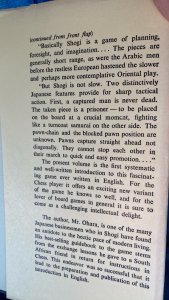 Japanese chess-The game of SHOGI, 1954, 182p