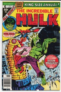 The Incredible Hulk Annual #6 (1977) Hulk [Key Issue]