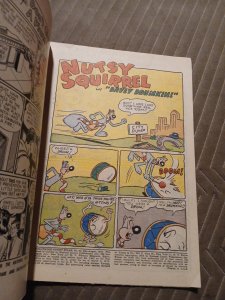 Hollywood Funny Folks Nutsy Squirrel #60 1954 Golden Age Funny Animal Cartoon