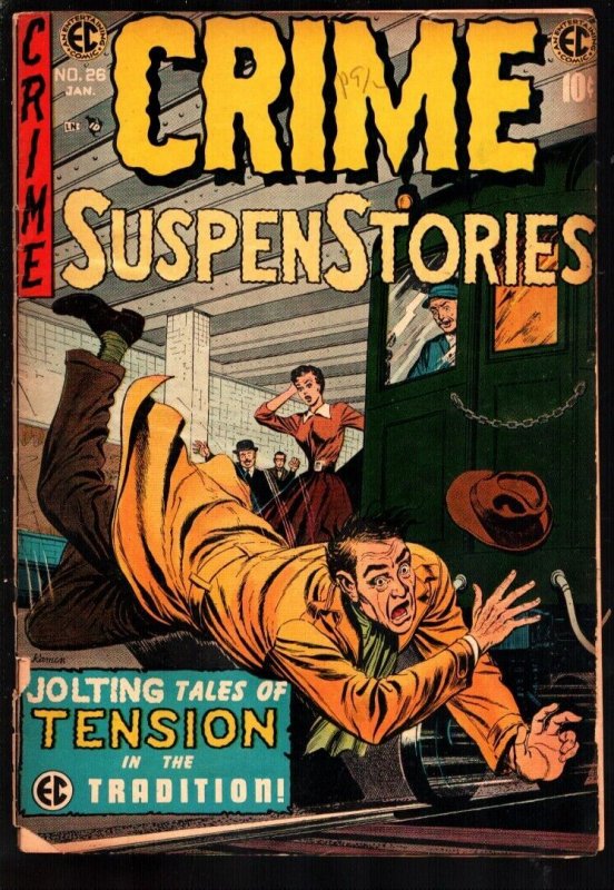 Crime SuspenStories #26 1954-EC-Jack Kamen horror cover-Reed Crandall-Joe Orl...