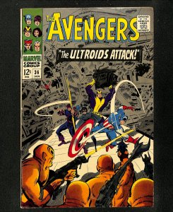 Avengers #36 Ultroids Attack! Black Widow!