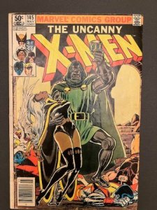 The Uncanny X-Men #145 Newsstand Edition (1981) - VF/NM - Doom!