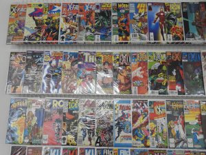 Huge Lot of 120 Comics W/ X-Factor, Excalibur, Iron Man, Spidey+ Avg VF- Cond!!