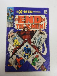 The X-Men #46 (1968) VG- Condition moisture stains
