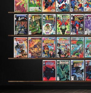 Huge Lot 140+ Comics with Action Comics, Detective Comics, The Demon & More!