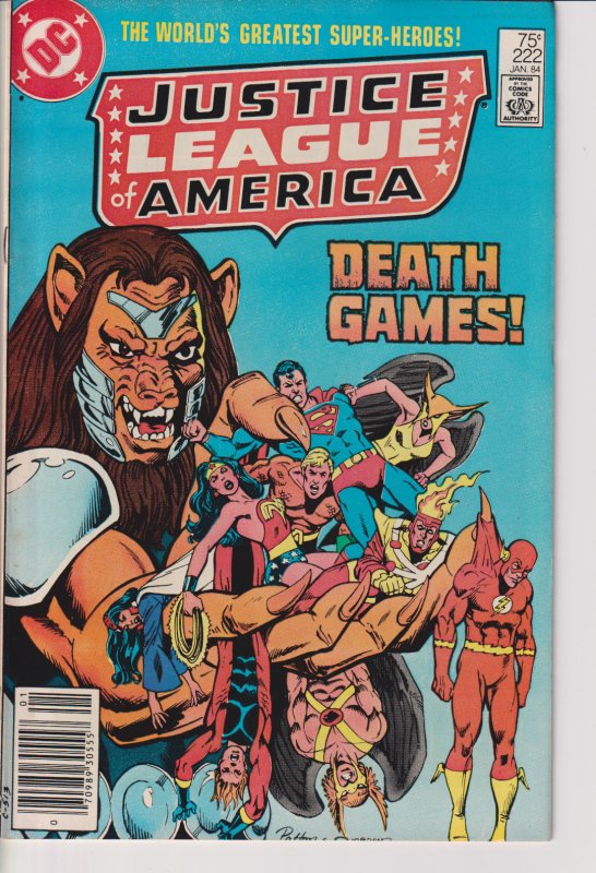 DC Comics! Justice League Of America #222!