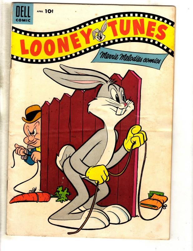 Looney Tunes & Merrie Melodies # 162 FN Dell Silver Age Comic Bugs Bunny JL18