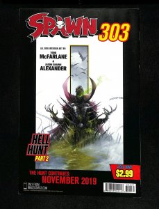 Spawn #302 Greg Capullo Variant