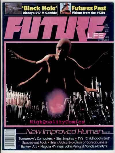 FUTURE #13, Sci-Fi Magazine, Disney, John Varley, VF/NM, 1978, Black Hole