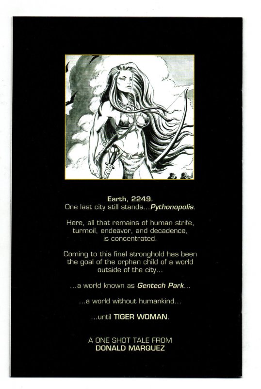 Tiger Woman Last Place on Earth #1 - Don Marquez - Caliber - 2000 - NM