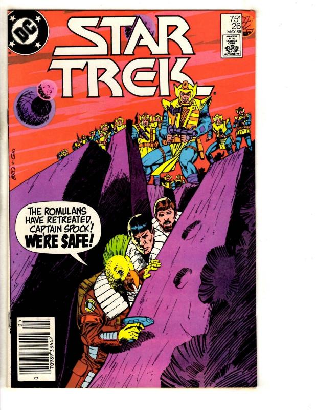 10 Star Trek DC Comic Books # 15 16 17 18 20 23 25 27 28 26 Captain Kirk JG4