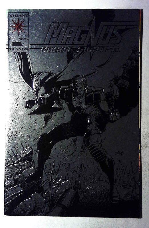 Magnus Robot Fighter #25 (1993) Valiant Comics Magnus, Robot Fighter 1st Print C
