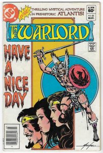 Warlord #55 Newsstand Edition (1982)