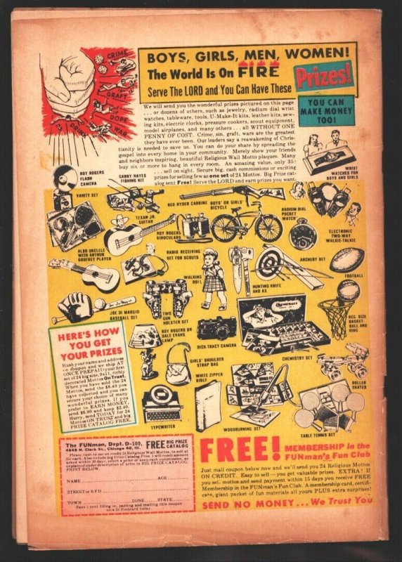 Hot Rods and Racing Cars #16 1954-Horror cover-Dick Giordano story art-Bob Po...