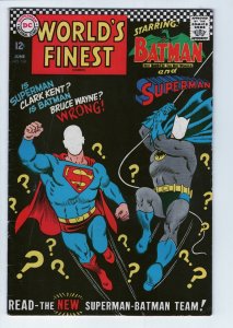 WORLD’S FINEST #167 - 4.5 - OW-W - Superman - Batman