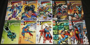 Modern DC SUPERMAN: MAN OF STEEL 85pc Count High Grade Comic Lot Action