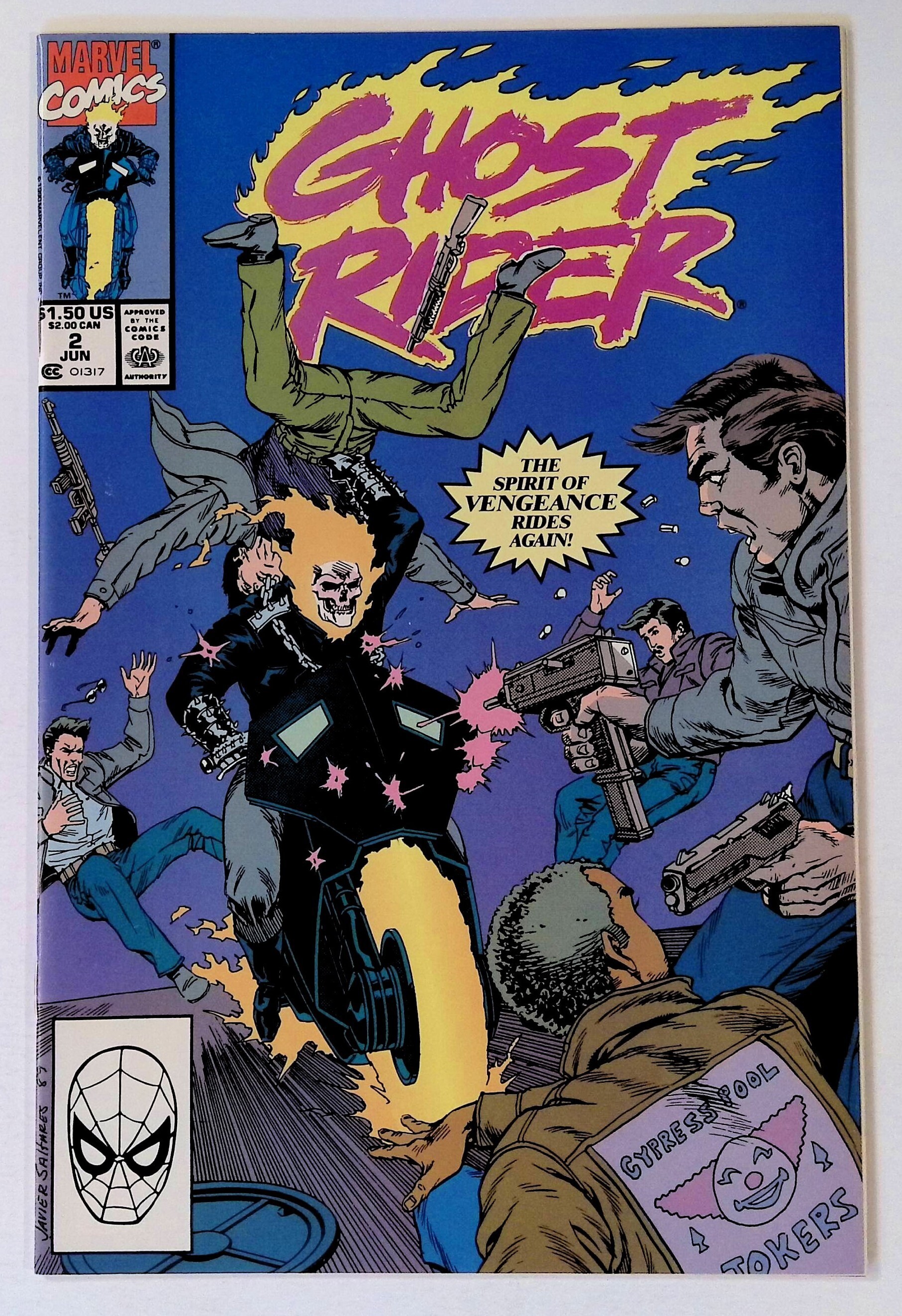 Ghost Rider 2 1st Blackout Spirits of Vengeance Danny Ketch Marvel Comics MCU | Comic Books - Copper Age, Marvel / HipComic Ghost Rider 2 1st Blackout Spirits of Vengeance Danny Ketch Marvel Comics MCU | Comic Books - Copper Age, Marvel / HipComic