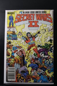 Secret Wars II #9 Newsstand Edition (1986)