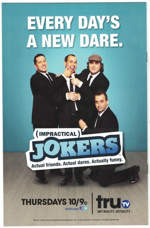 Impractical Jokers #1 VF+ limited edition - Joe, Murr, Sal, Quinn TruTV DC 2013