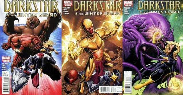 DARKSTAR & THE WINTER GUARD (2010) 1-3  COMPLETE!