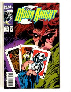 Lot Of 5 Moon Knight Marvel Comic Books # 51 52 53 54 + Special Edition CR41