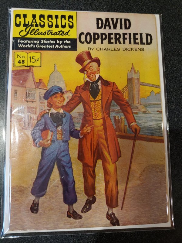 CLASSIC ILLUSTRATED #48 DAVID COPPERFIELD GOLDEN AGE CLASSIC