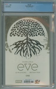 Eve #1 Outer Limits Boro Edition! CGC 9.8! White Pages