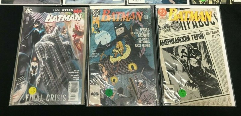 BATMAN 7PC LOT (VF) ANNUAL!! ARMAGEDDON!! 1989-2009