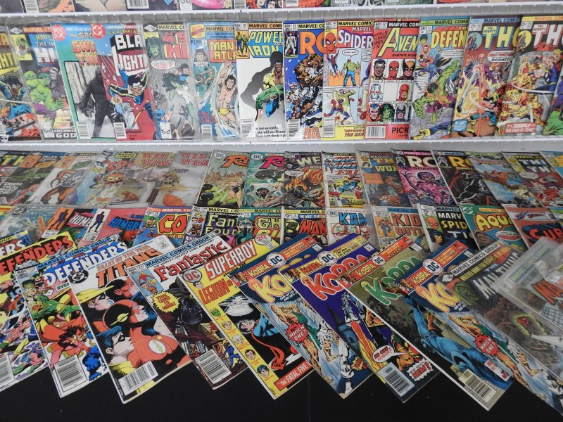 Huge Lot 170+ Comics W/ Silver and Bronze Comics Avg VG Condition!! MUST SEE!!