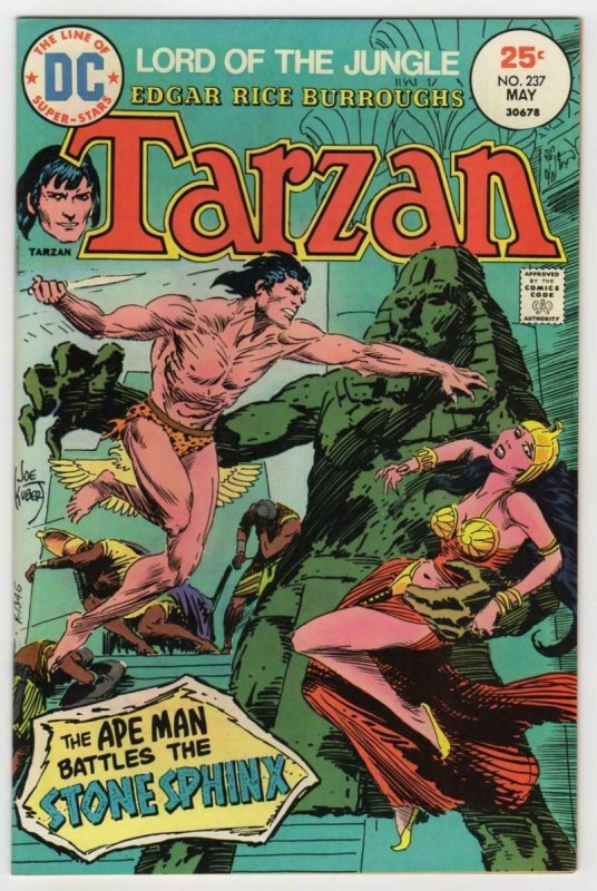 TARZAN of the APES #237, VF/NM, Edgar Rice Burroughs, Joe Kubert, 1975, more in  