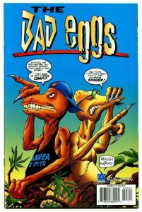 BAD EGGS #3, NM, Dinosaurs, T-rex, Raptors, Bob Layton, 1996,more Dinos in store