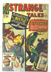 Strange Tales (1951 series)  #123, Good- (Actual scan)