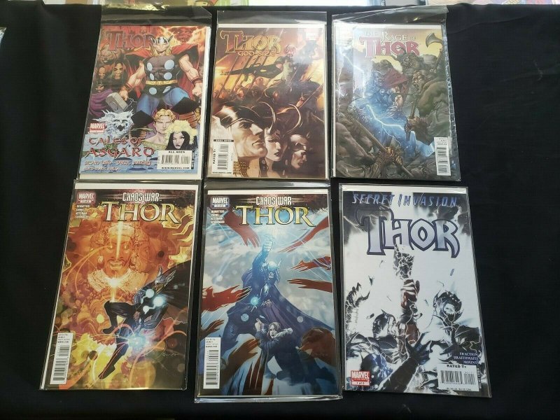 THOR 6PC (VF/NM) LOTS OF #1'S, TALES OF ASGARD, THE RAGE OF THOR 2008-11