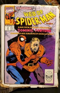 Web of Spider-Man #71 Direct Edition (1990) b3