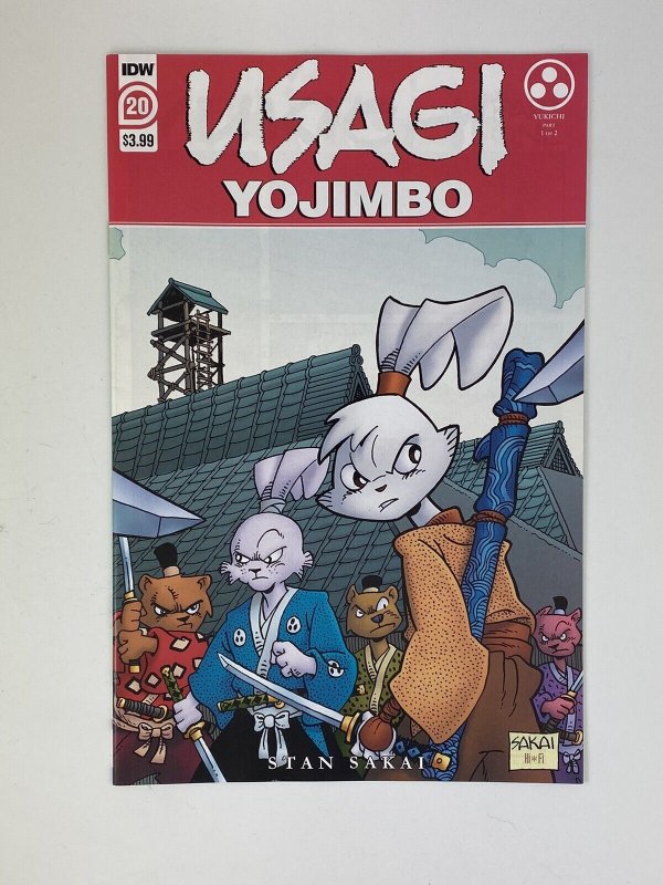 Usagi Yojimbo #20 1st appearance Yukichi Yamamoto 1st & 2nd Printing