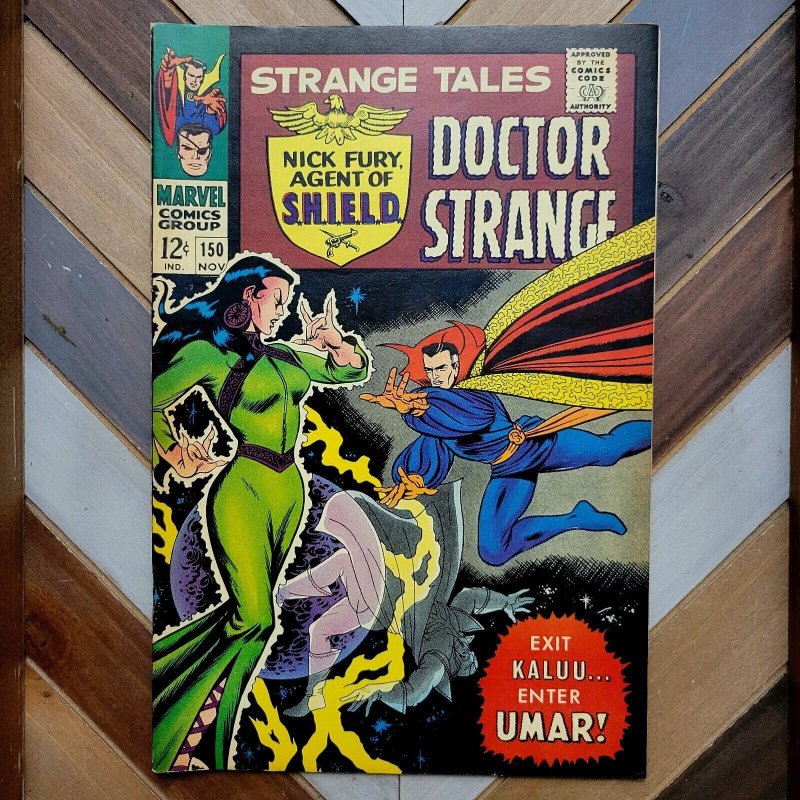 STRANGE TALES #150 FN/VF (Marvel 1966) 1st UMAR 1st STRANGE in TITLE 1st BUSCEMA