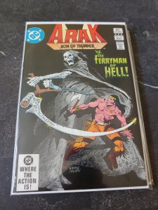 Arak, Son of Thunder #12 (1982) SKULL COVER