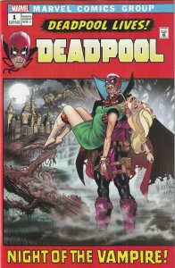 Deadpool # 1 Javier Garron Variant Cover NM Marvel 2024 [V3]