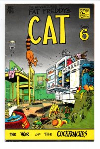 Fat Freddy's Cat #6 - 1st Print - Underground - Rip Off Press - 1986 - VG 