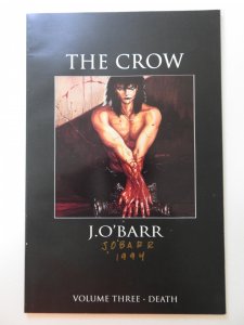 Crow #3  (1992) Volume Three Death Signed By J.O.Barr!  Beautiful VF-NM!!