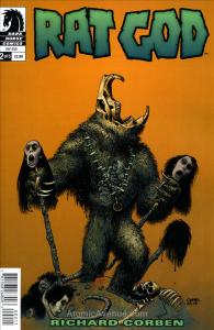 Rat God #2 VF/NM ; Dark Horse | Richard Corben Decapitated Head