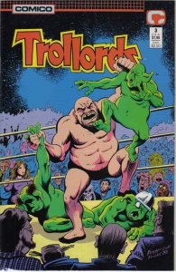 Trollords #3 Comico The Comic Company March Mar 1989 (VFNM)