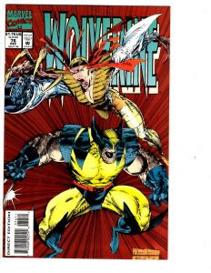 5 Wolverine Marvel Comic Books # 73 74 75 76 77 X-Men Jubilee Phoenix Sauron WM1