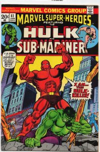 Marvel Super-Heroes #41 (1974) Hulk