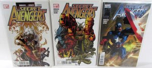 Secret Avengers Lot 3 #7, 8, 12 2011 Marvel NM- Moon Knight Black Widow Comics