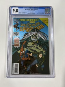 SPECTACULAR SPIDER-MAN 217 CGC 9.8 WHITE PAGES MARVEL 1994