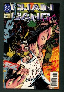 Chain Gang War #10 /  8.5 VFN+  / DC Comics / 1993